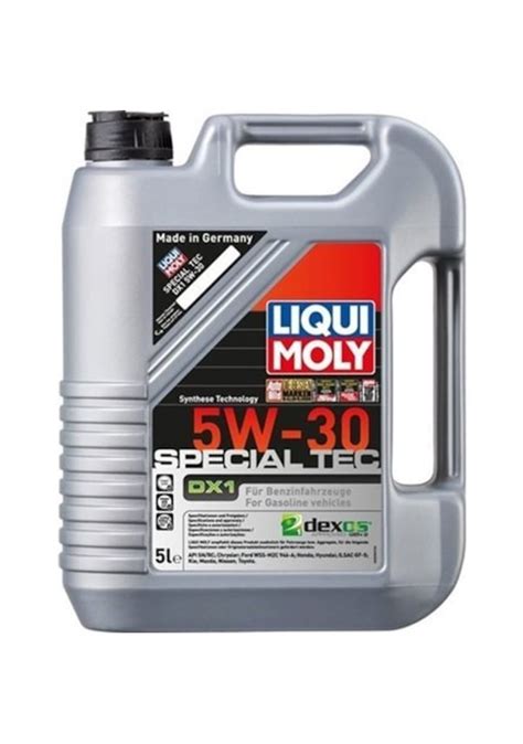 Liqui Moly Special Tec Dx1 5W30 Dexos1 Gen2 Opel Motor Yağı 5Lt 3 ...