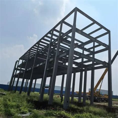 Prefabricated Easy Assemble Hot Rolled H Section Steel Structure For Warehouse Steel Structure