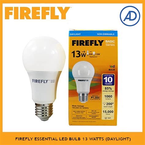 Firefly Basic Series LED Bulb 13W Daylight Shopee Philippines