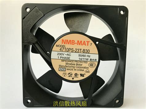 1 Pcs Original Nmb Fan 4710ps 23t B30 Ac 230v 14 11w 12025 12cm Ebay