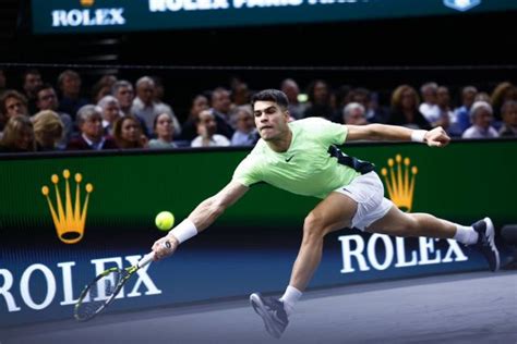 Tennis Carlos Alcaraz Limin D S Son Entr E En Lice Au Rolex Paris