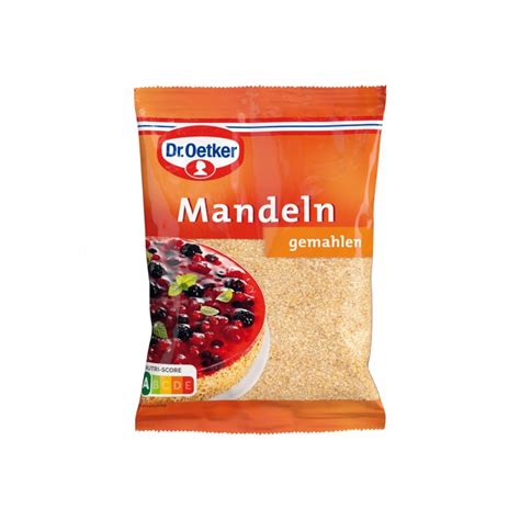 Dr Oetker Mandeln Gemahlen 100g Lebensmittel Versand Eu Lebensmit