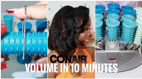 Conair 20 Roller Compact Setter CONAIR HOT ROLLERS Tutorial & Review ...