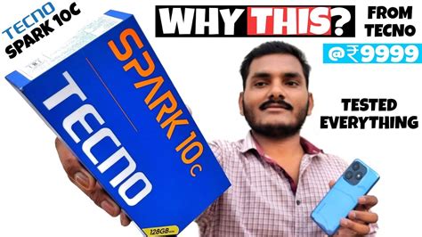 Tecno Spark 10c Unboxing And Review With All Testings YouTube