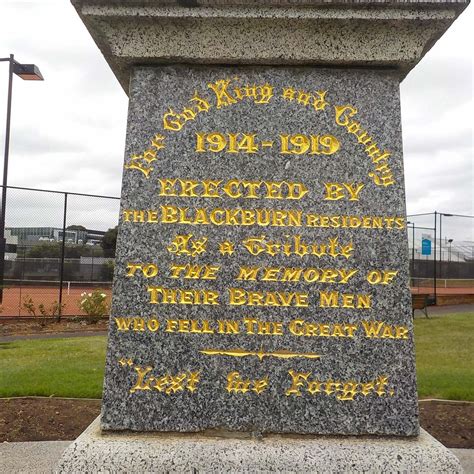 Blackburn War Memorial Tutto Quello Che Cè Da Sapere 2025