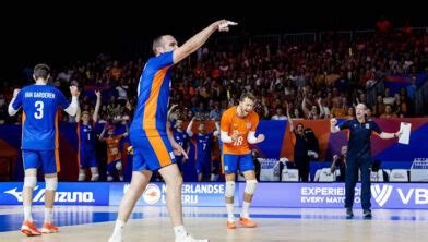 Nederlandse volleyballers winnen eerste oefenduel met België Nieuws nl