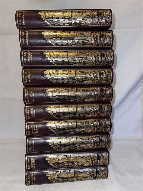 Emile Zola Les Rougon Macquart Editions Jean De Bonnot 1981 1984 20