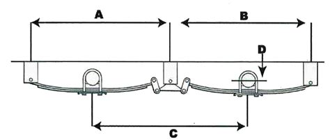 Tandem Axle Trailer Suspension Diagram