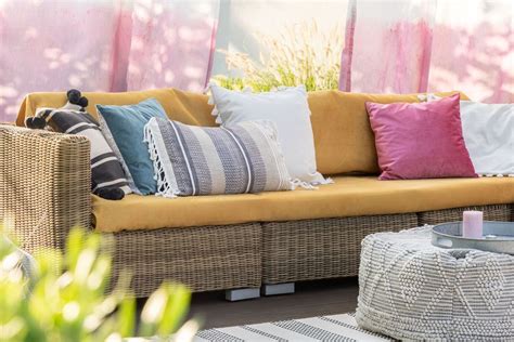 How To Clean Outdoor Cushions So They Weather The Season Storables