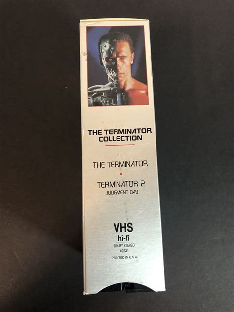 Mavin The Terminator Collection Vhs 1995 Terminator And Terminator 2