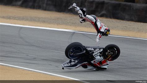 US MotoGP: Huge crash fails to slow Jorge Lorenzo