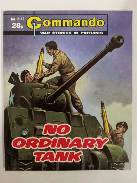 Commando Comic No 2142 No Ordinary Tank Letsgocommando