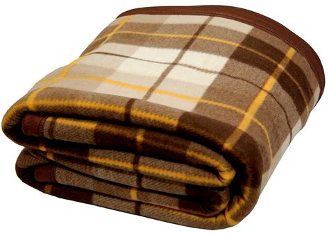 Buy Goyal S Modern Checker Polar Fleece All Season Blanket Double Bed