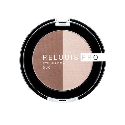 Relouis (Релуи) PRO Тени для век eyeshadow DUO тон 104 (13 Iced Coffee+ ...