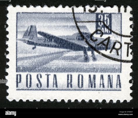 Romanian Postage Stamp Postman Hi Res Stock Photography And Images Alamy