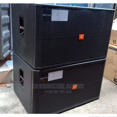 Jbl Double SRX728S Subwoofer Speaker Pair In Ojo Audio Music