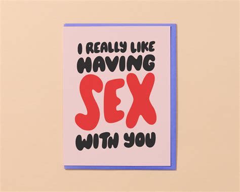 Sex With You Card And Here We Are