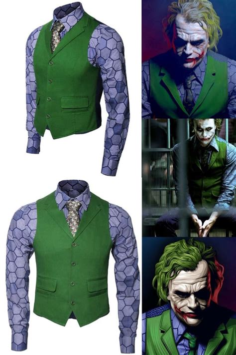 Batman Dark Knight Joker Costume Heath Ledger Arthur Fleck In 2020