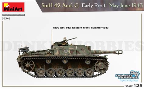 STUH 42 AUSF. G EARLY PROD. MAY-JUNE 1943 PLASTIC MODEL KIT 1/35 ...