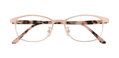 Luisa Oval Prescription Glasses Rose Gold Women S Eyeglasses Payne Glasses