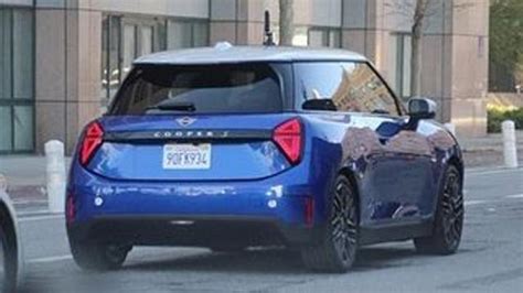 Next Gen Mini Cooper Electric Spied Undisguised Team Bhp