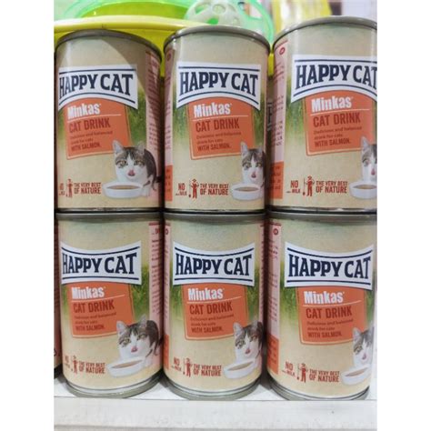 Jual Happy Cat Minkas Drink Salmon Ml Shopee Indonesia