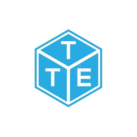 Tte Letter Logo Design On Black Background Tte Creative Initials