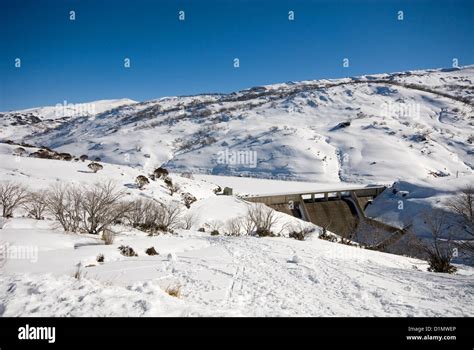 Guthega Dam Part Of Australia S Snowy Mountains Hydro Electric Scheme