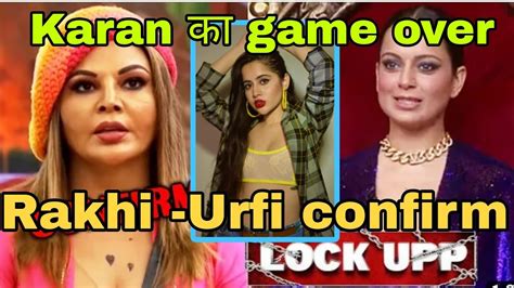 Lock Upp Season Urfi Javed Rakhi Sawant Confirmed Contestants