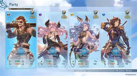 Granblue Fantasy Relink Best Party Setup Videogamer