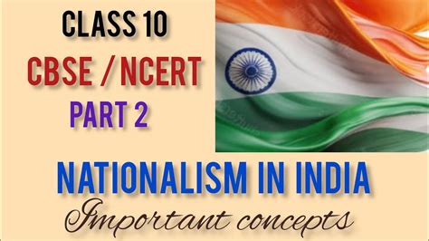 Nationalism In India Class 10 Cbsencert History Nationalisminindia