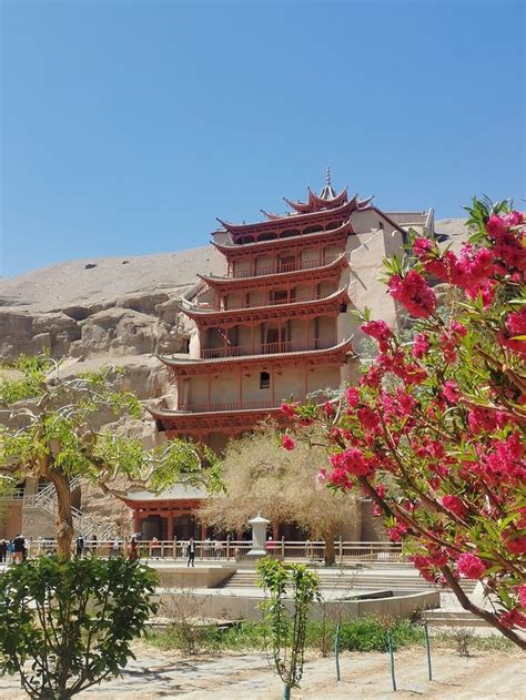 Mogao Grottoes Commonly Known As Thousand Buddha Caves Is Located In