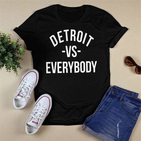 Detroit Vs Everybody Shirt - Nouvette