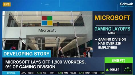 Microsoft Msft Lays Off Workers Youtube