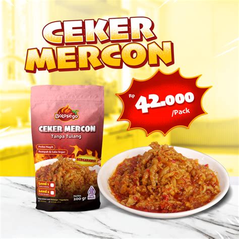 Pack Ceker Mercon Tanpa Tulang Bolosego Lazada Indonesia