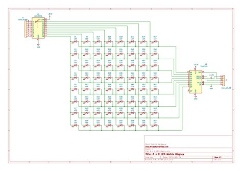 8x8 Led Matrix Scrolling Text Using Shift Register 74hc595 With Arduino ...