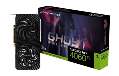 Products Gainward GeForce RTX 4060 Ti Ghost 8GB