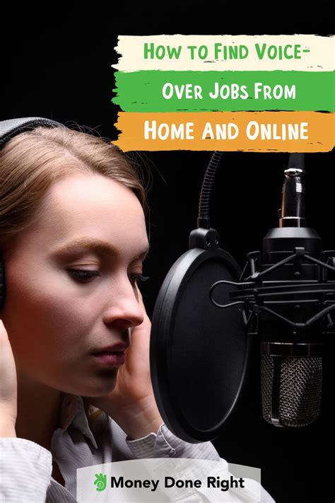 How To Find Voice Over Jobs From Home And Online In 2021 The Voice