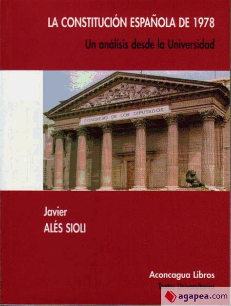 LA CONSTITUCION ESPAÑOLA DE 1978 UN ANALISIS DESDE LA UNIVERSIDAD