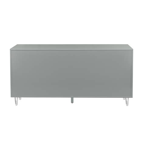 Deco Grey Lacquer Buffet Tov Furniture