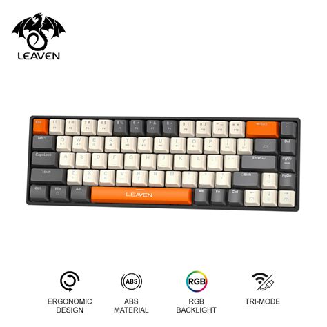 Leaven H Tri Mode Key Hot Swappable Rgb Backlight Wireless