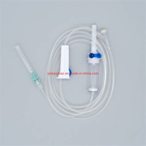 Medical And Disposable Sterilized Hypodermic IV Infusion Set With Luer