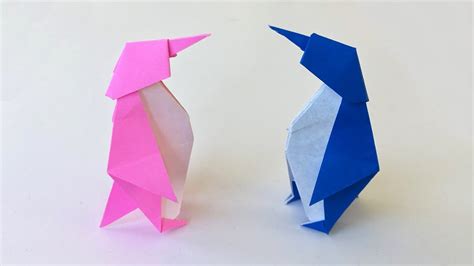 How To Make An Origami Penguin Paper Penguins YouTube