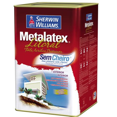 Tinta Para Litoral Acetinado Metalatex Laranja Sauipe 18L Sherwin