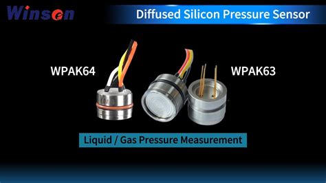 Diffused Silicon Pressure Sensor YouTube