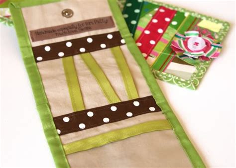 Scrap Ribbon Wallet Tutorial