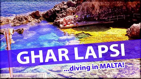 🌊 Diving In Ghar Lapsi Caves Malta Youtube