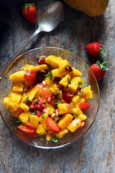 Mango Salad Refreshing And Easy Cook Click N Devour