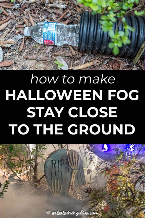 Halloween Fog Machine Ideas How To Make Low Lying Fog Fog Machine