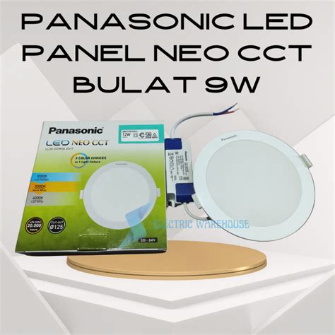 Panasonic Lampu Downlight Led Neo Cct W Warna Inbow Ib Slim